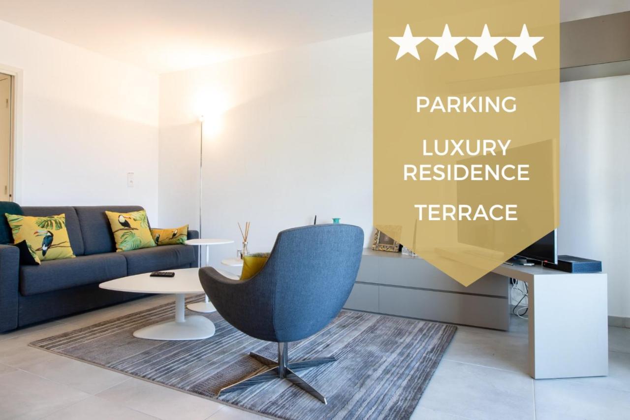Renovated 2-Br Apartment With Terrace And Pool 칸느 외부 사진